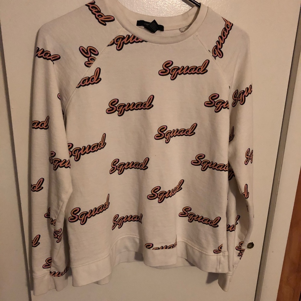 Cream sweater